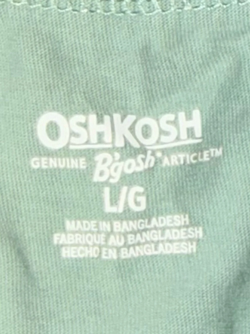 Osh Kosh B’Gosh Girls Size L 10 12 Large Get Lost in a Book Green Shirt Horse